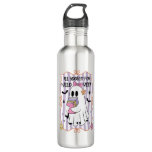 All Booked For Halloween  Teacher Ghost Stainless Steel Water Bottle
