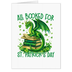All Booked for St Patrick's Day Card