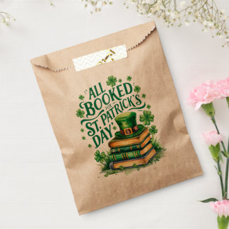 All Booked For St. Patrick's Day Favor Bag