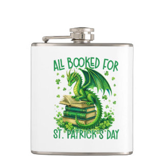 All Booked for St Patrick's Day Flask