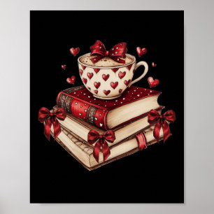 All Booked For Valentine's - Valentine Book Lover Poster