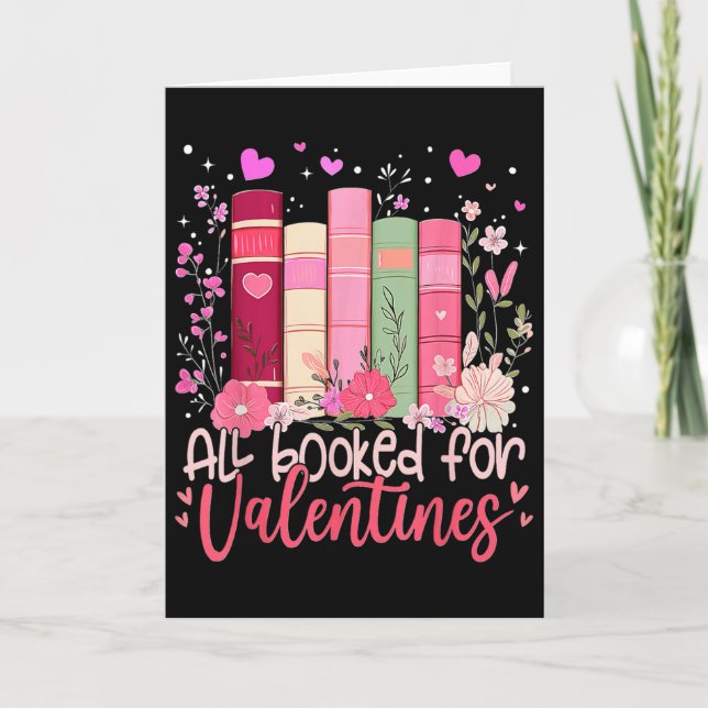 All Booked For Valentines Womens  Card (Front)