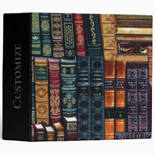 All booked Up 3 Ring Binder