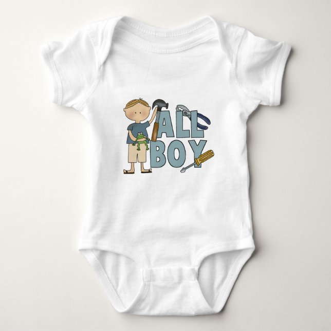 All Boy Infant Creeper (Front)
