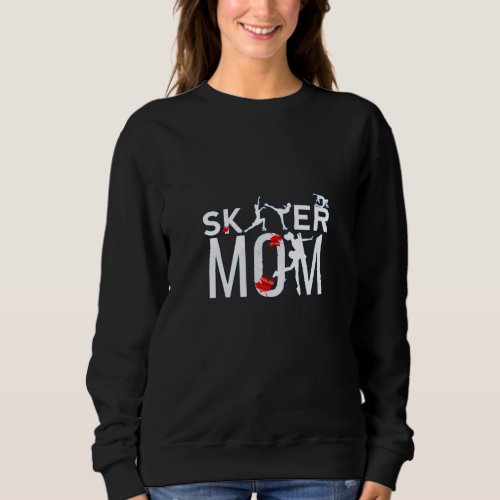 All Canadian Figure Skating Mom Sweatshirt