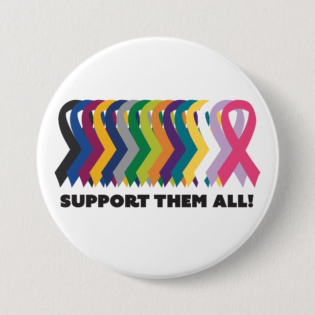 All Cancer Awareness Button (Front)