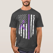 All Cancer Awareness Shirt Lavender Ribbon America