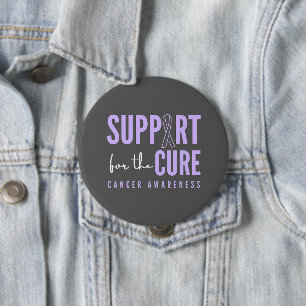 all cancer awareness.support.cure. Button