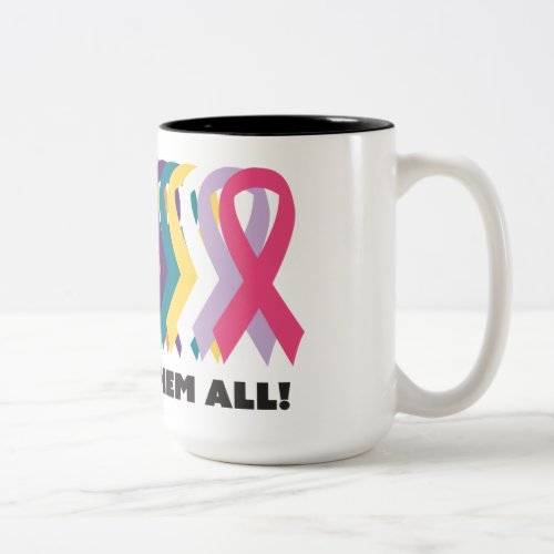 All Cancer Awareness Two_Tone Coffee Mug