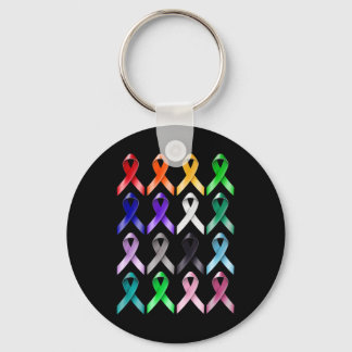 All Cancer Awareness World Cancer Day Keychain