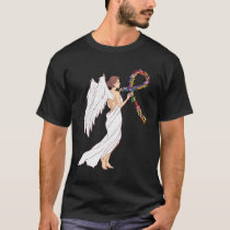 All Cancer Matters Awareness Day Angel Ribbon  T-Shirt