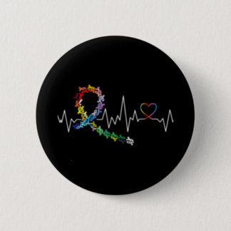 All Cancer Matters Awareness Day Heartbeat 3  Button