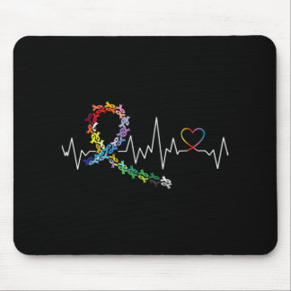 All Cancer Matters Awareness Day Heartbeat 3  Mouse Pad