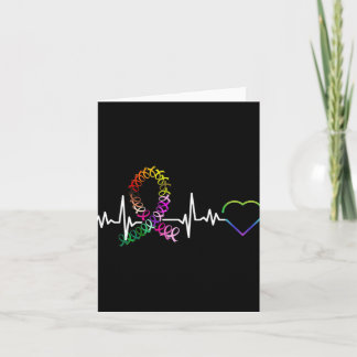 All Cancer Matters Awareness Day Heartbeat Cancer  Card