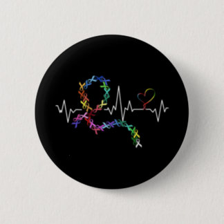 All Cancer Matters Awareness Day Heartbeat Premium Button