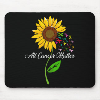 All Cancer Matters Awareness Day Ribbon  Mouse Pad