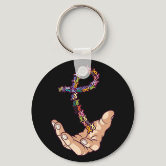 All Cancer Matters Awareness Day Ribbons  Keychain