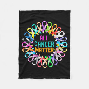 All Cancer S Outfit Honoring Every Warrior Men Wom Fleece Blanket
