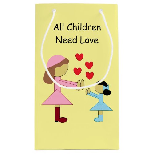 All Children Need Love Small Gift Bag