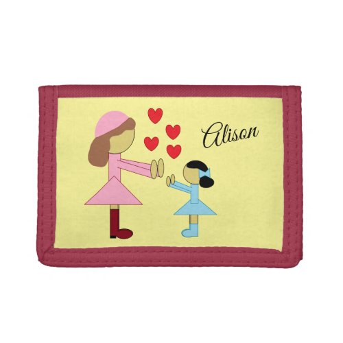 All Children Need Love Trifold Wallet
