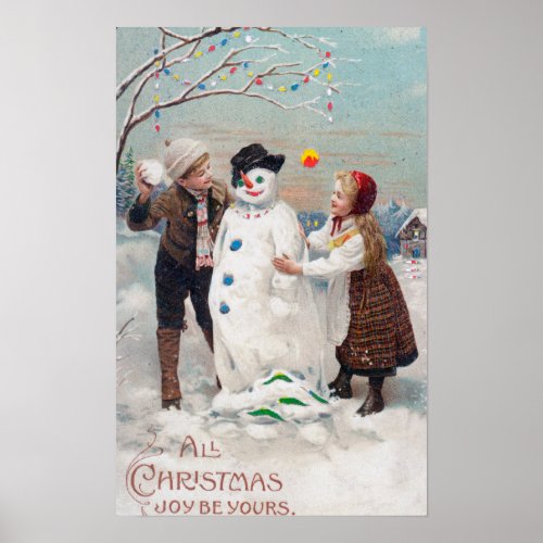 All Christmas Joy Be Yours Poster