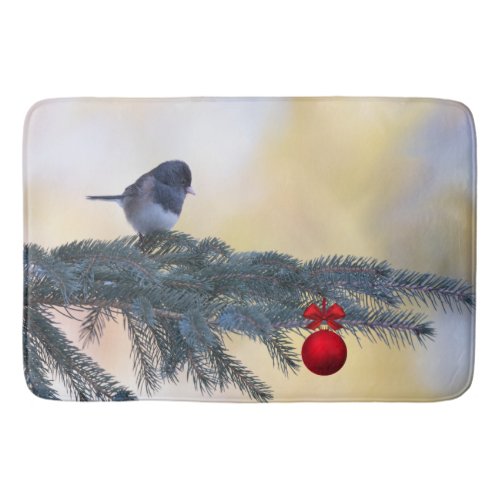 All creatures great and small celebrate the season bath mat