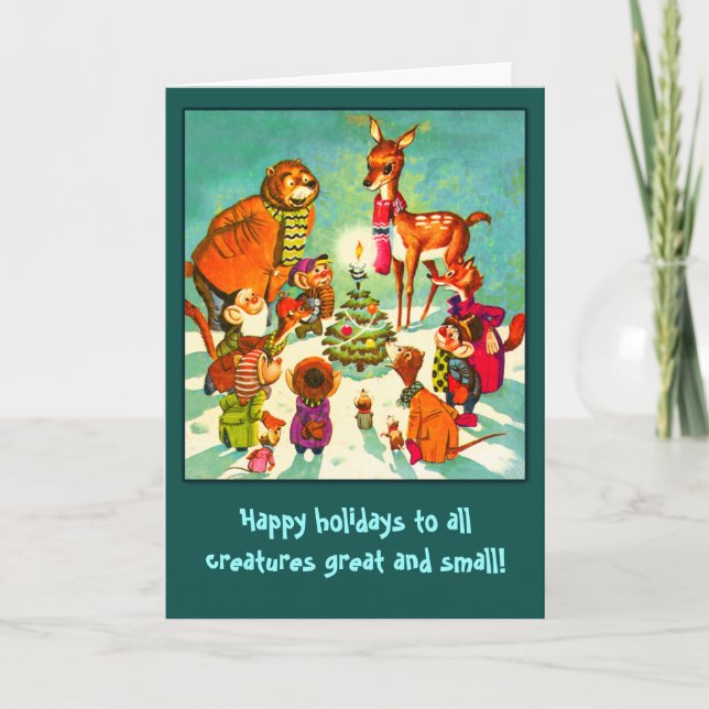 All Creatures Great and Small Holiday Cards (Front)