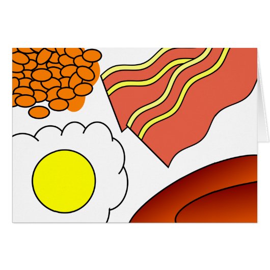 All Day Breakfast Cards (Front Horizontal)