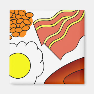All Day Breakfast Magnet