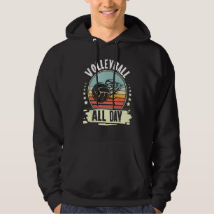All Day Volleyball Hoodie