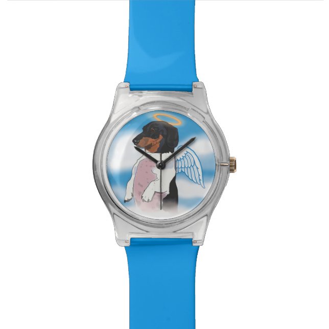 All Dogs Go To Heaven Wrist Watch (Close Up)