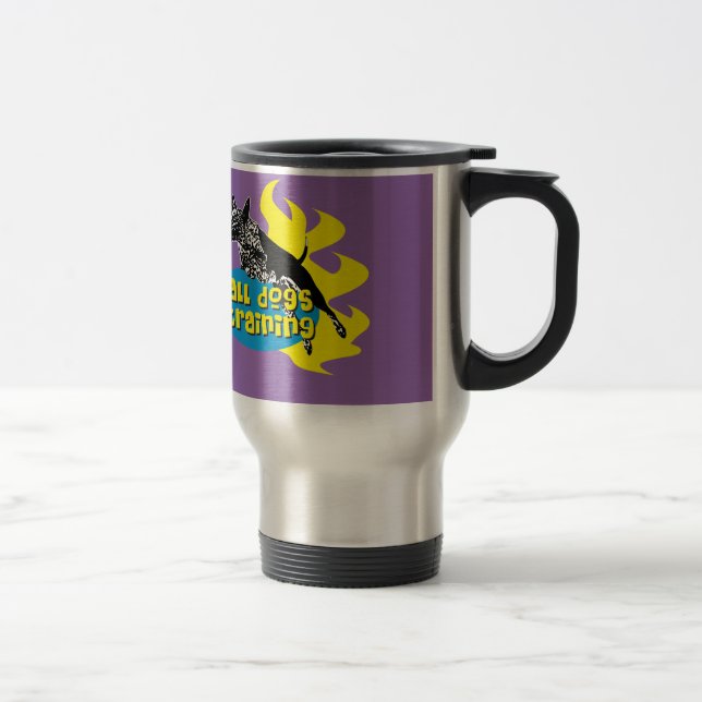 All Dogs Training Travel Mug (Right)