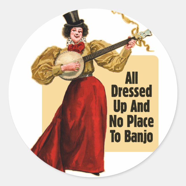 All Dressed Up Sticker (Front)