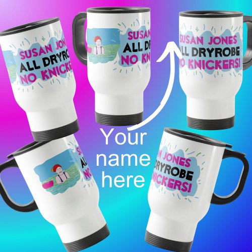 All Dryrobe no Knickers wild Swimmers Swim mug