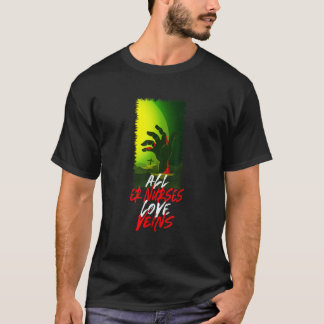 All ER Nurses Love Veins Halloween Emergency Nurse T-Shirt