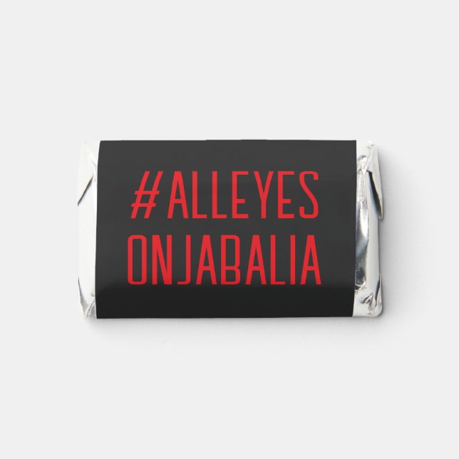 All Eyes On Jabalia Hershey's Miniatures (Front)