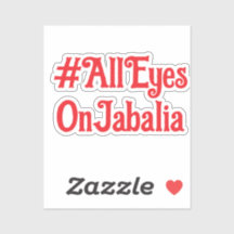 All Eyes On Jabalia Vinyl Decal