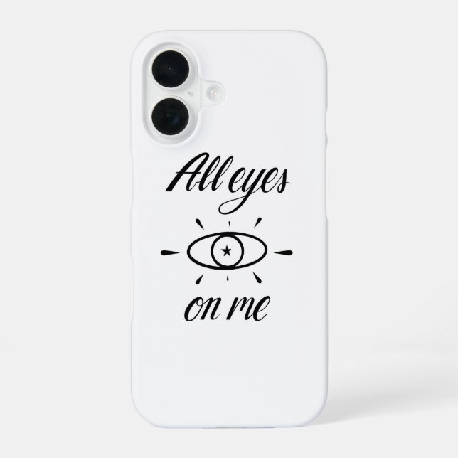 All eyes on me - iPhone case (Back)