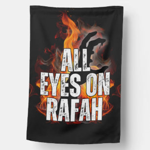 ALL EYES ON RAFAH - Rafah Gaza Palestine massacre House Flag