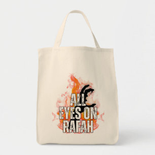 ALL EYES ON RAFAH - Rafah Gaza Palestine massacre Tote Bag