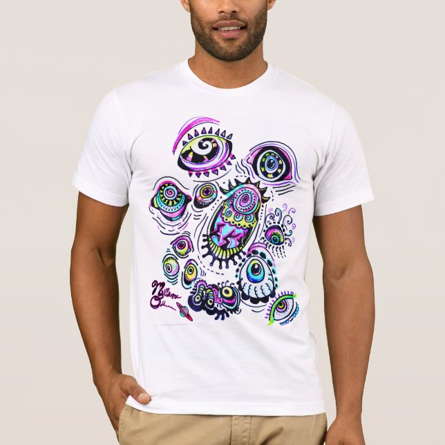 All Eyes On You Color Art M13 T-Shirt (Front)