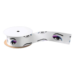 All Eyes on you Happy Birthday Satin Ribbon