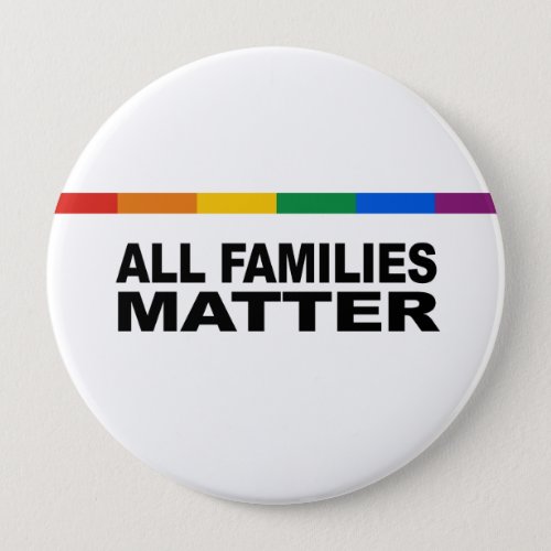 All families matter pinback button