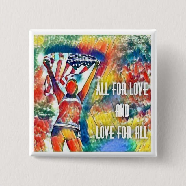 All for love button (Front)