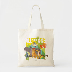 All For One Lion Guard Graphic Tote Bag