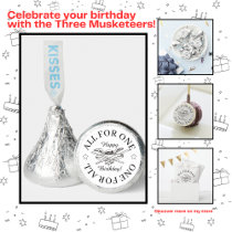 All for One One for All Musketeer Happy Birthday Hershey®'s Kisses®
