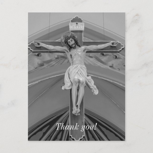 All For You Grayscale Postcard (Front)