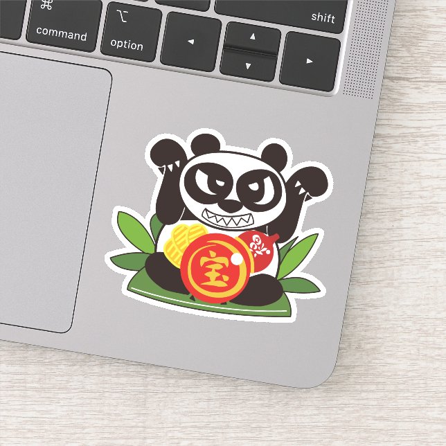 All Fortune Panda God Sticker (Detail)