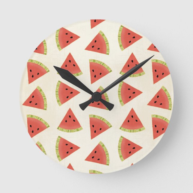 All Fun in the Sun Step Round Clock (Front)