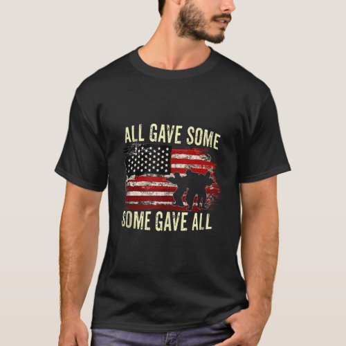 All Gave Some Some Gave All Memorials Day Gift Tan T_Shirt